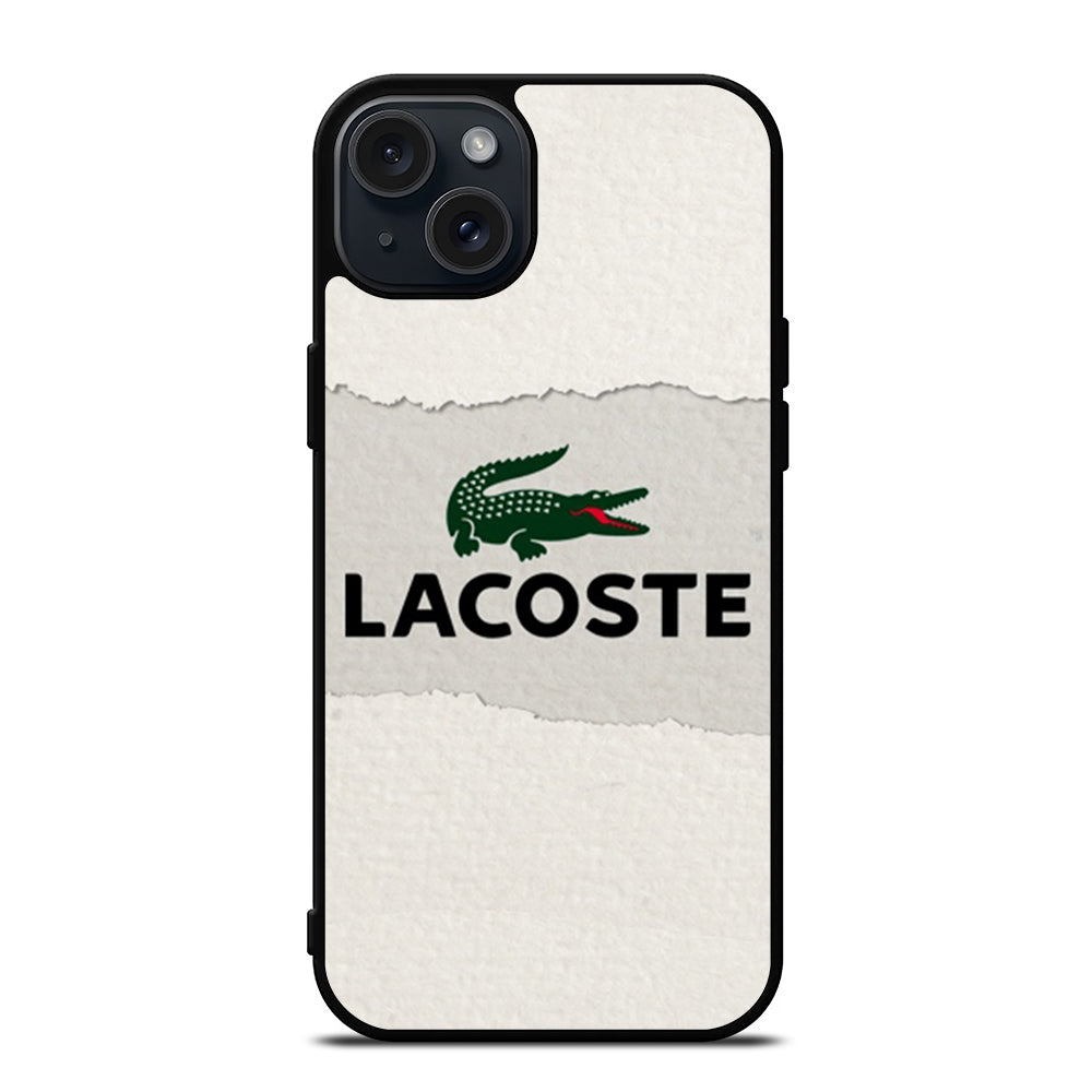 LACOSTE LOGO 1 iPhone 15 Plus Case Cover