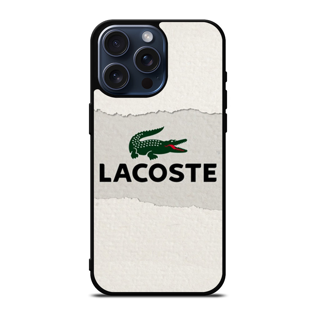 LACOSTE LOGO 1 iPhone 15 Pro Max Case Cover