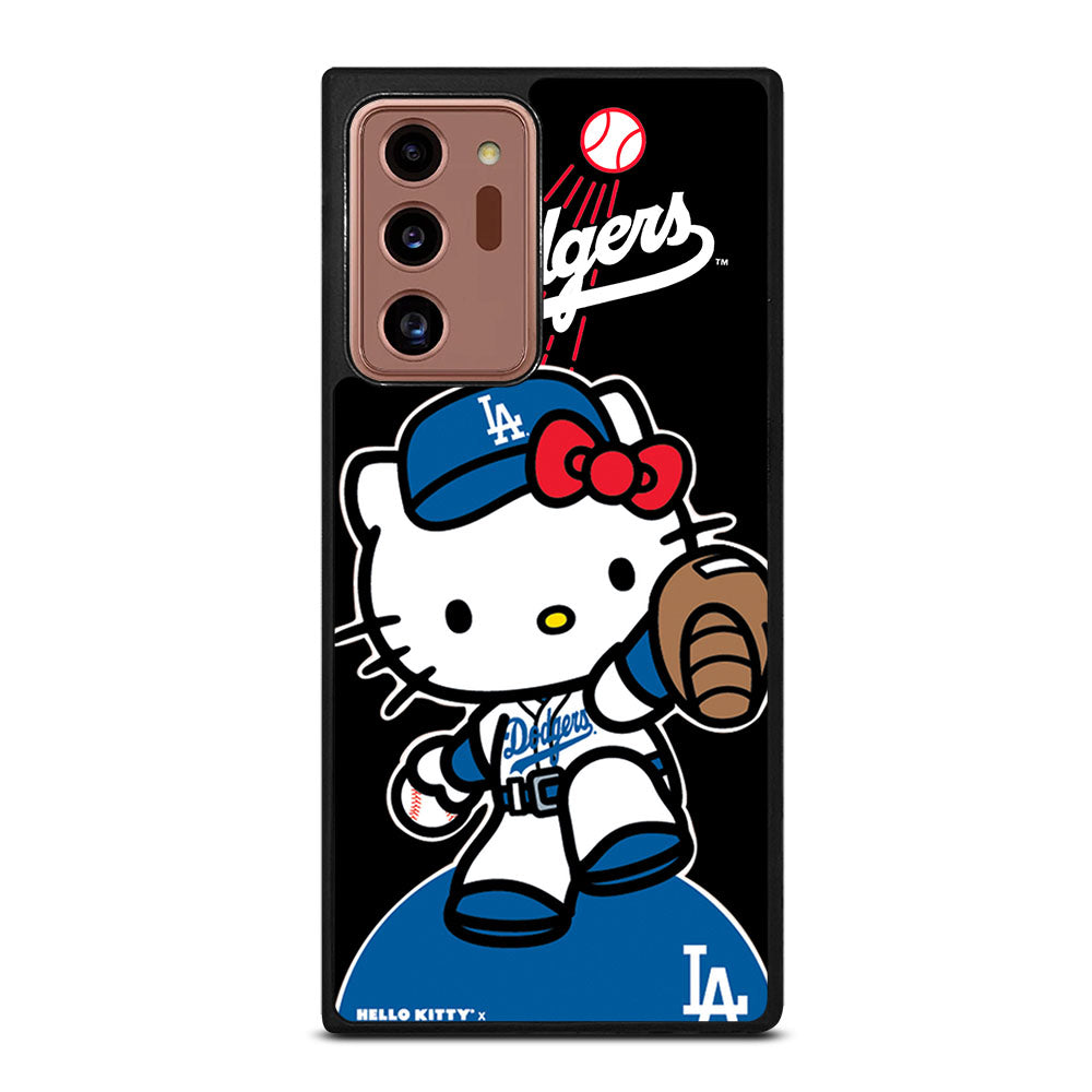 LA DODGERS HELLO KITTY MLB 3 Samsung Galaxy Note 20 Ultra Case Cover