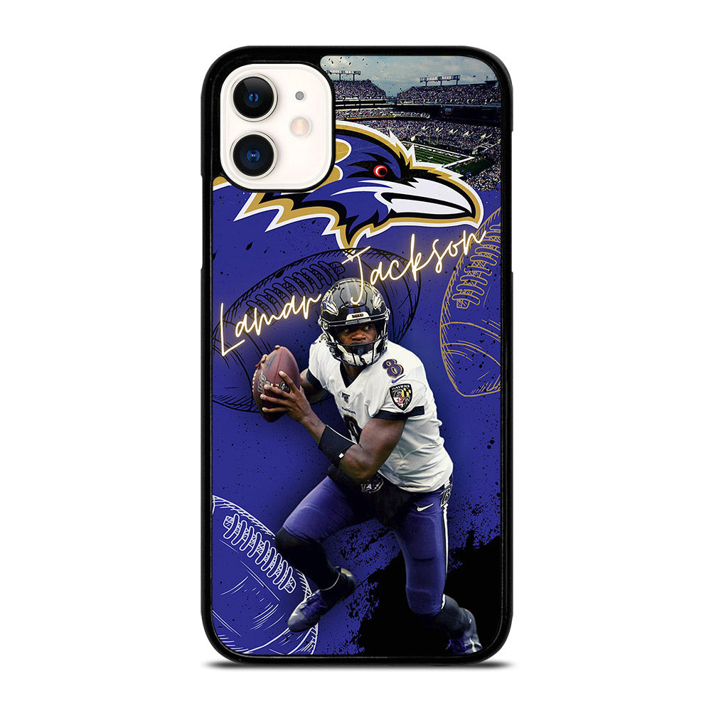 LAMAR JACKSON RAVENS FOOTBALL 3 iPhone 11 Case Cover