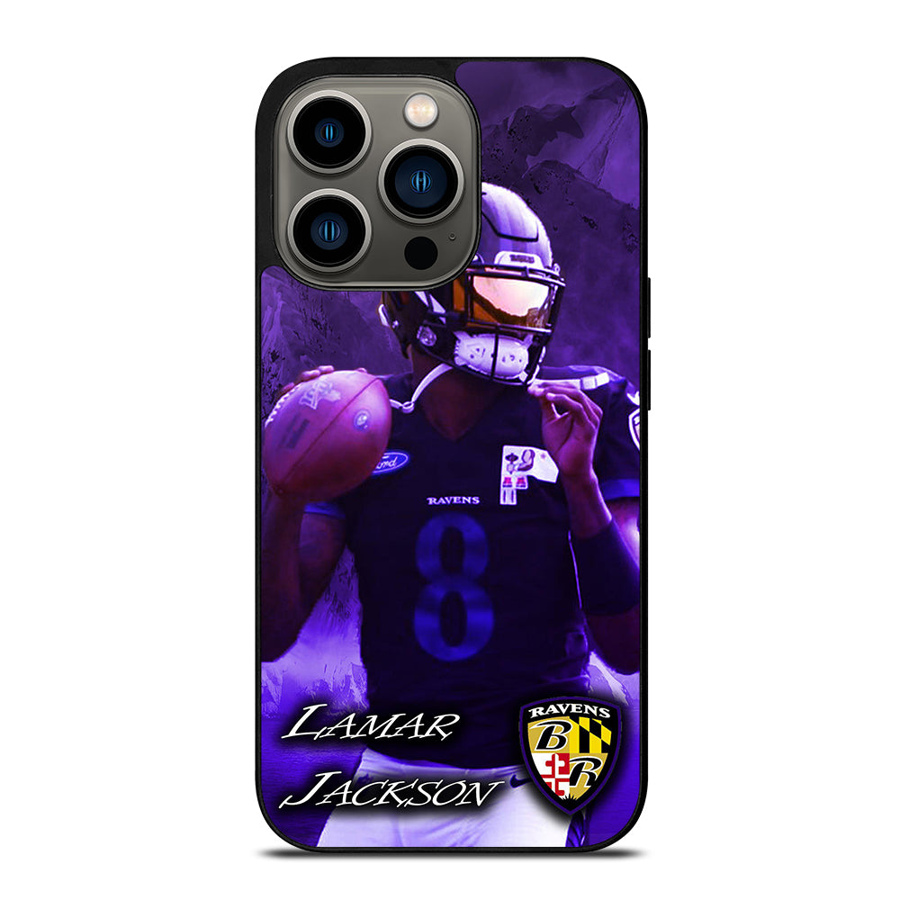 LAMAR JACKSON RAVENS FOOTBALL 1 iPhone 13 Pro Case Cover