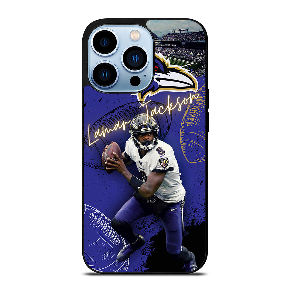 LAMAR JACKSON RAVENS FOOTBALL 3 iPhone 13 Pro Max Case Cover