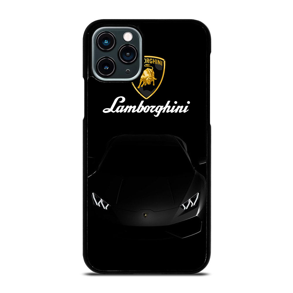 LAMBORGHINI BLACK CAR iPhone 11 Pro Case Cover