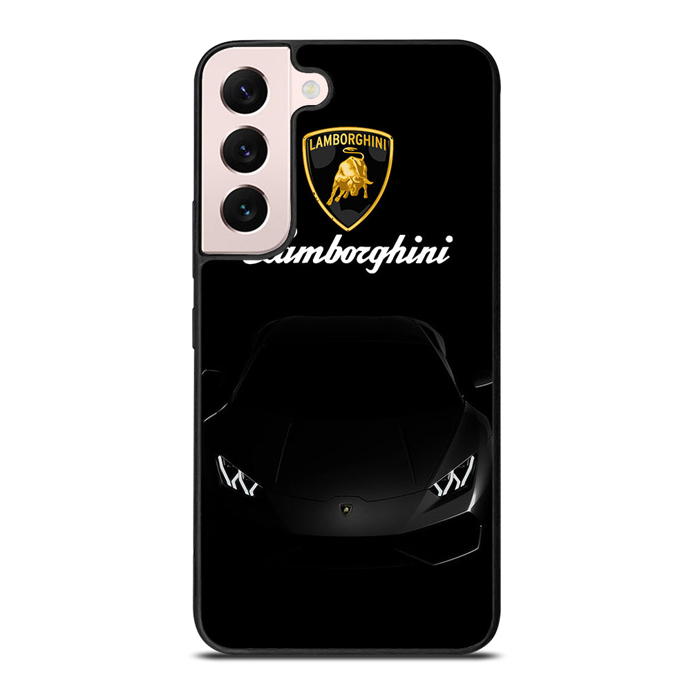 LAMBORGHINI BLACK CAR Samsung Galaxy S22 Plus Case Cover