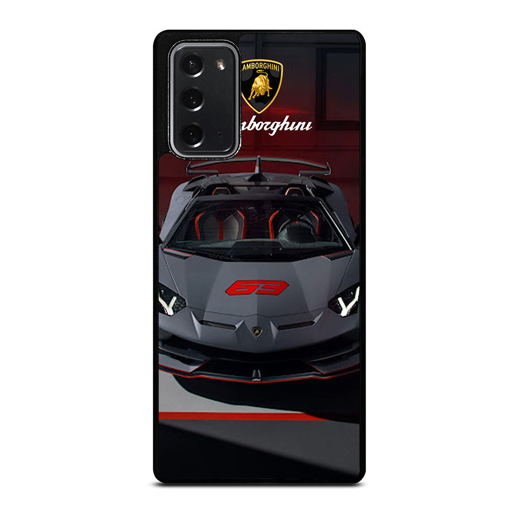 LAMBORGHINI GREY CAR Samsung Galaxy Note 20 Case Cover
