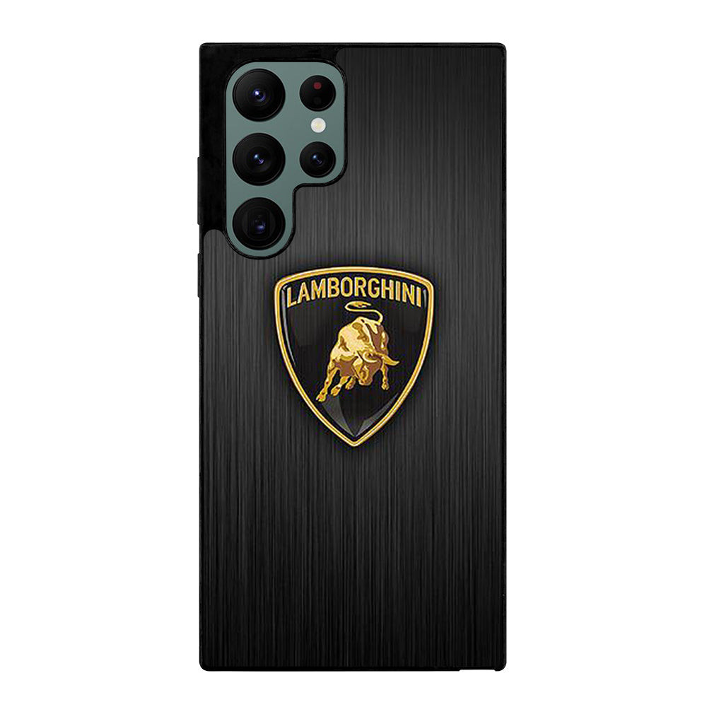 LAMBORGHINI METAL LOGO Samsung Galaxy S22 Ultra Case Cover