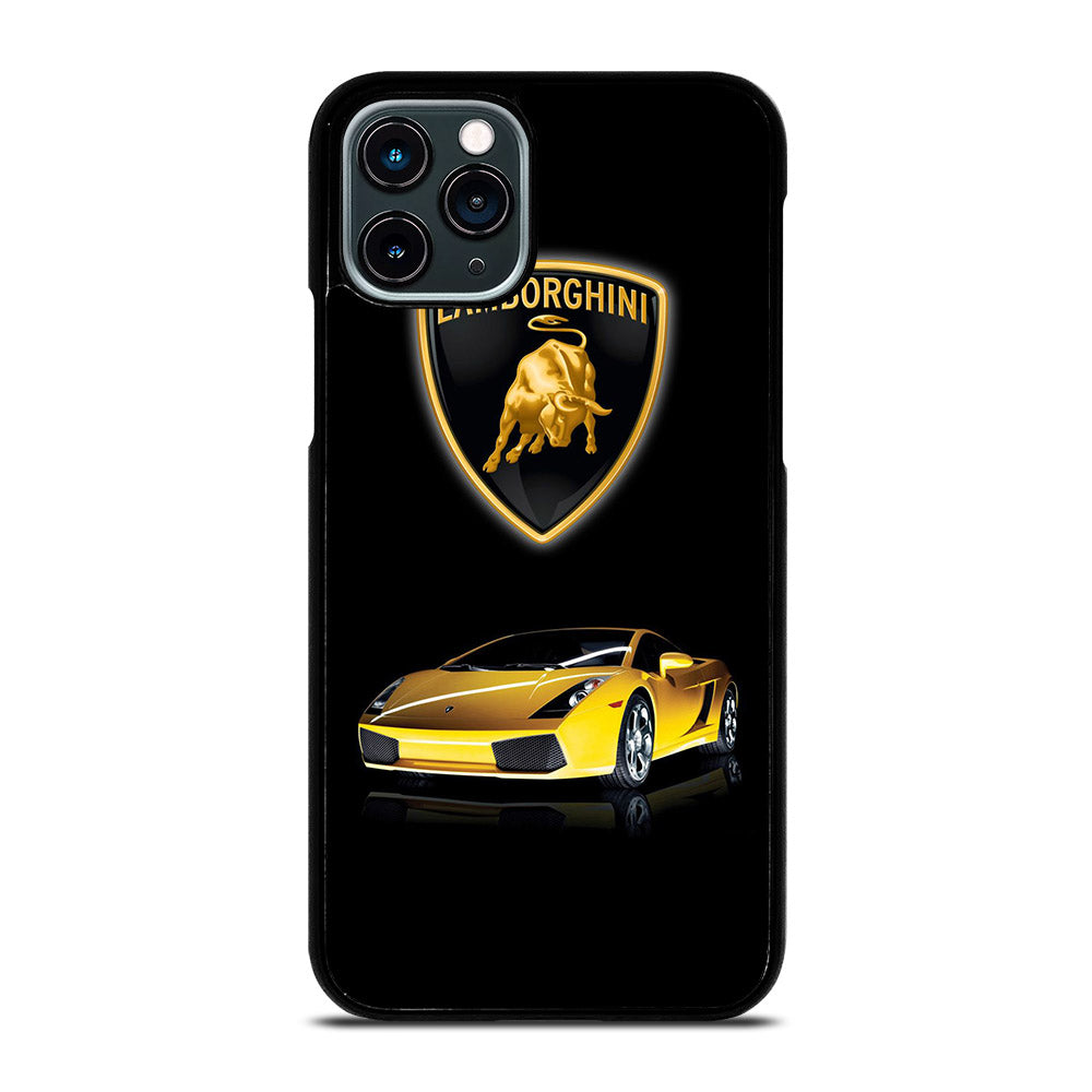 LAMBORGHINI YELLOW CAR LOGO iPhone 11 Pro Case Cover