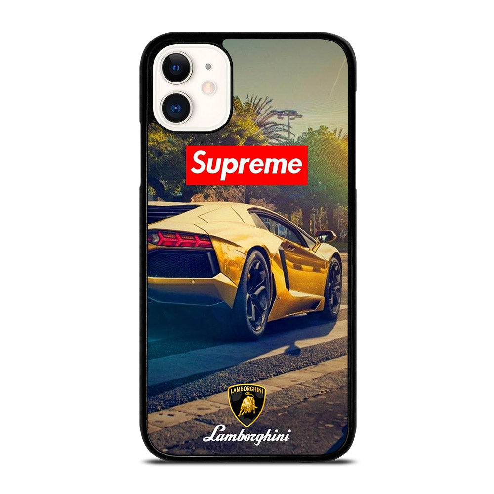 LAMBORGHINI YELLOW CAR iPhone 11 Case Cover