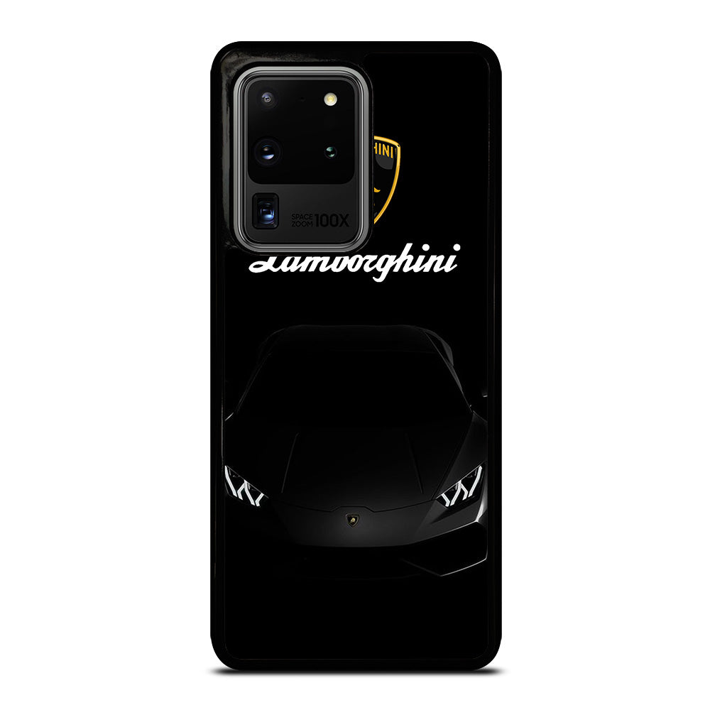 LAMBORGHINI BLACK CAR Samsung Galaxy S20 Ultra Case Cover