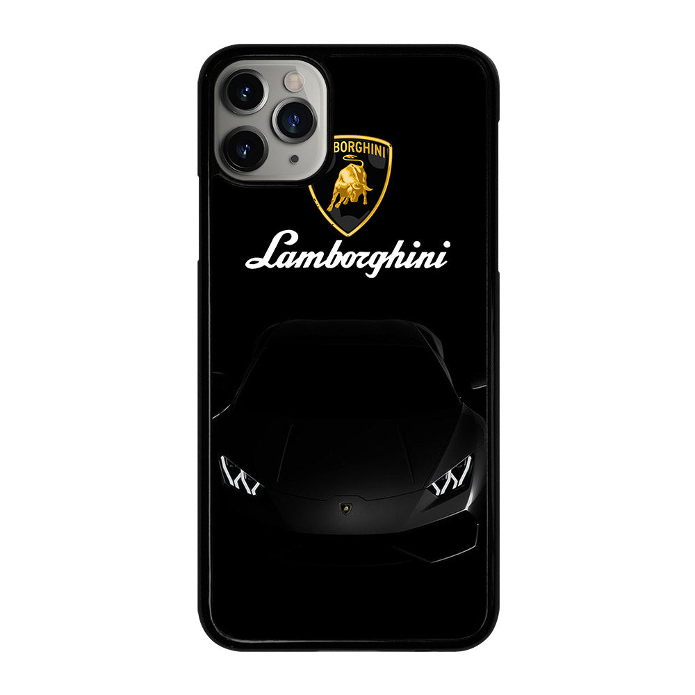 LAMBORGHINI BLACK CAR iPhone 11 Pro Max Case Cover