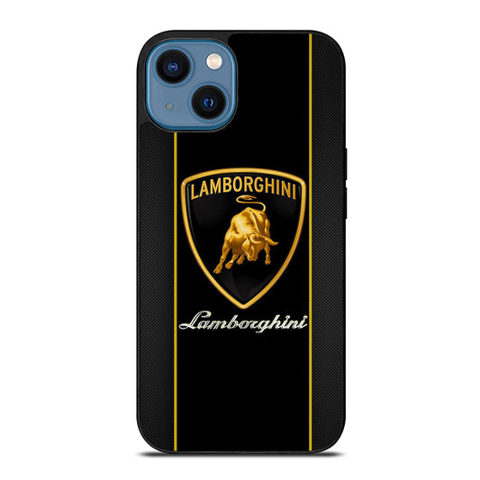 LAMBORGHINI CARBON LOGO iPhone 14 Case Cover