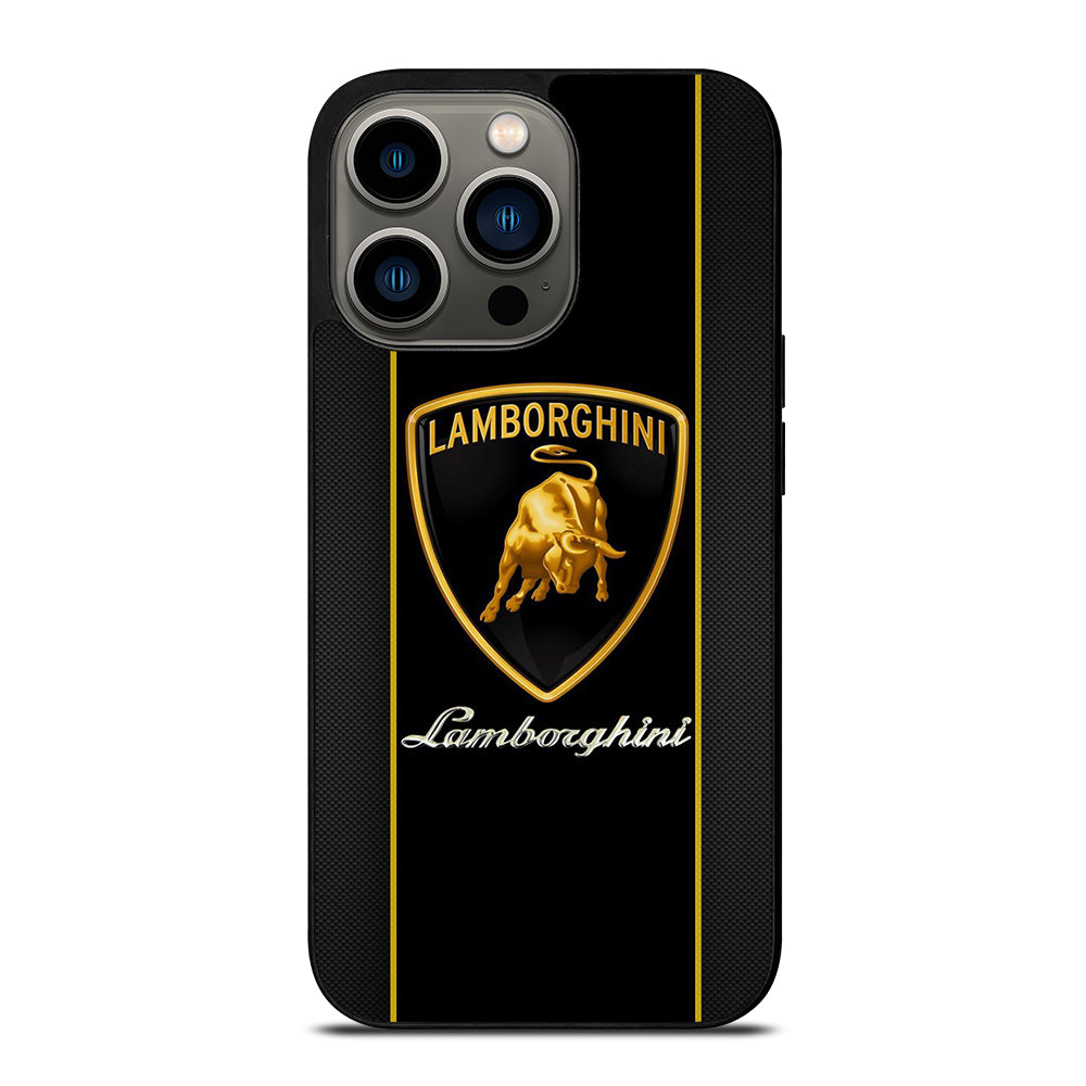 LAMBORGHINI CARBON LOGO iPhone 13 Pro Case Cover
