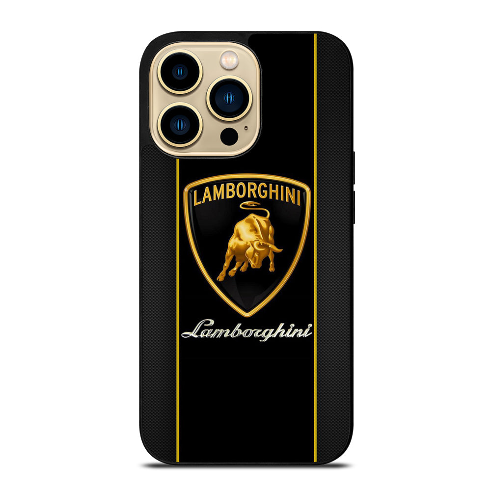 LAMBORGHINI CARBON LOGO iPhone 14 Pro Max Case Cover