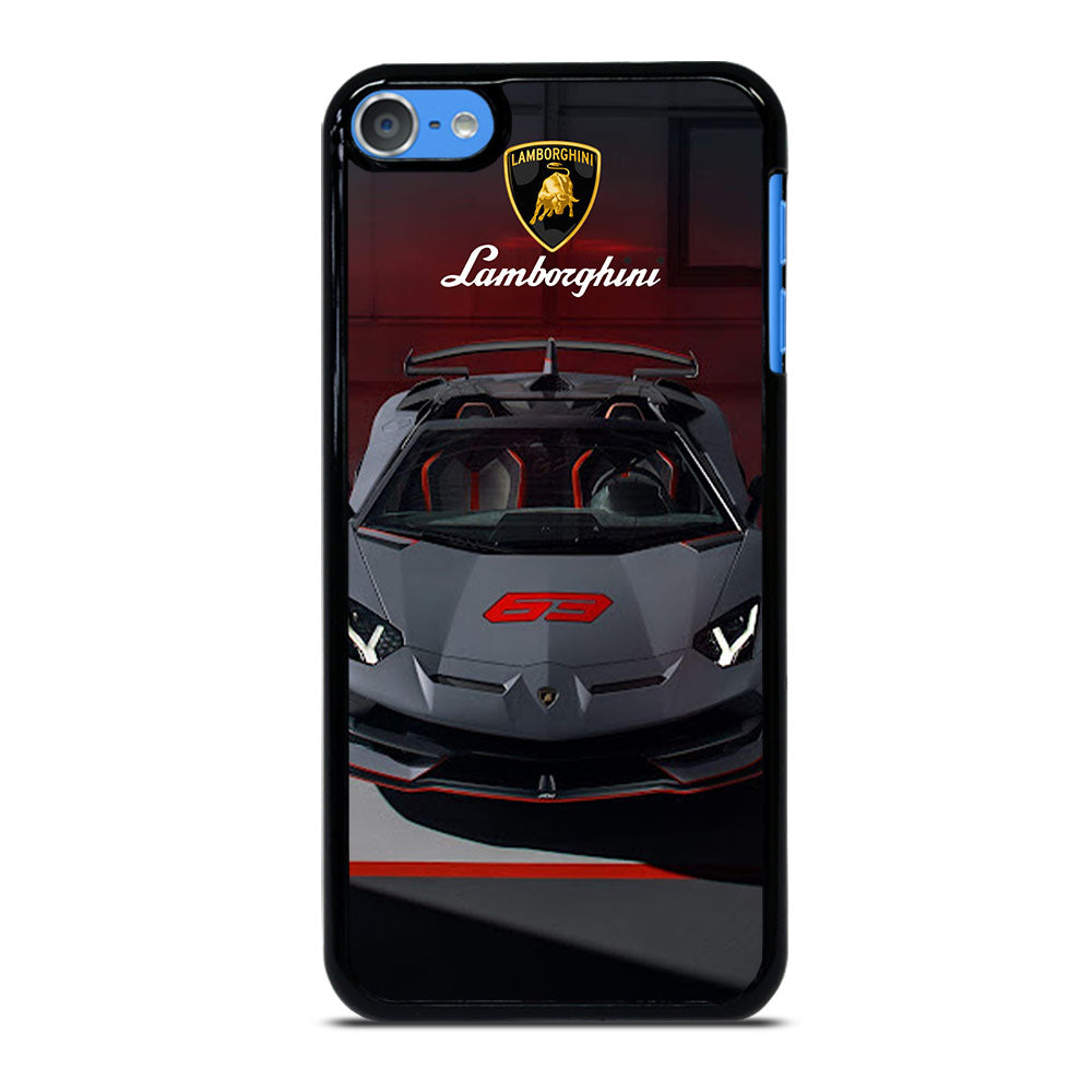 LAMBORGHINI GREY CAR iPod Touch 7 Case Cover