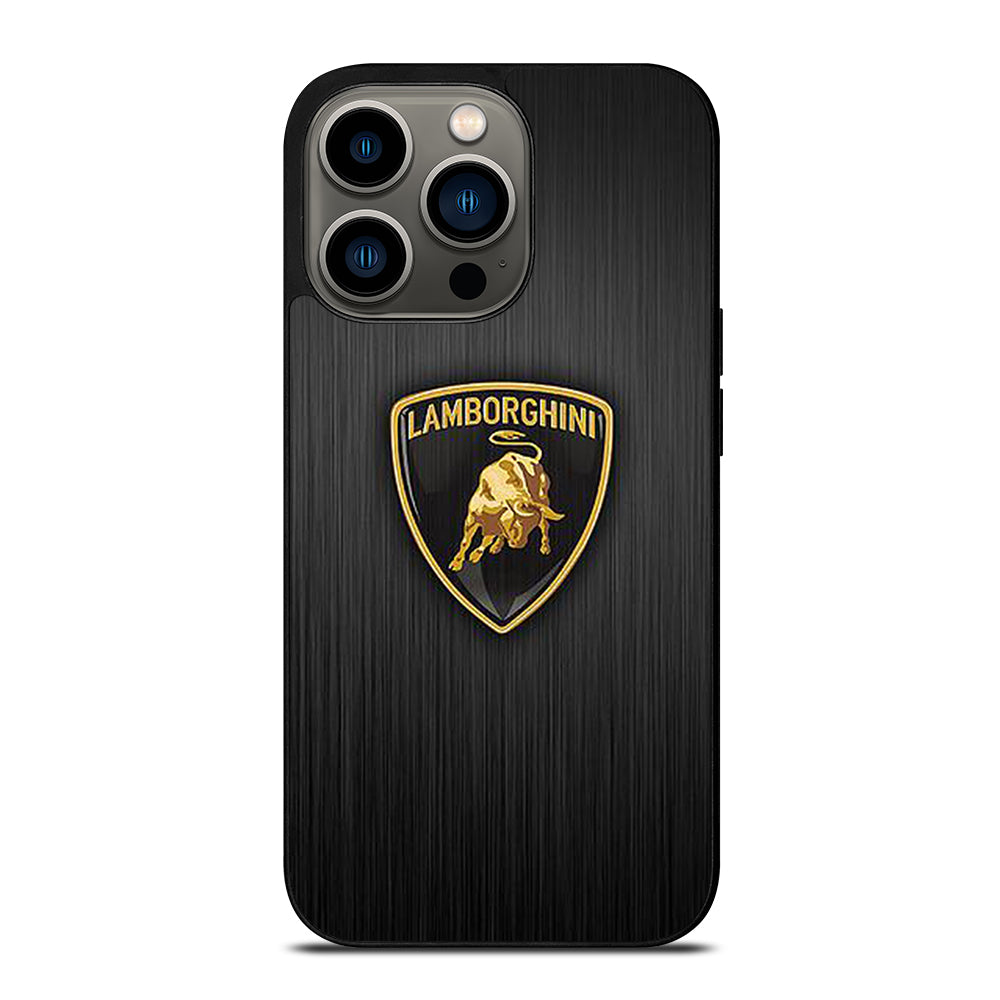 LAMBORGHINI METAL LOGO iPhone 13 Pro Case Cover