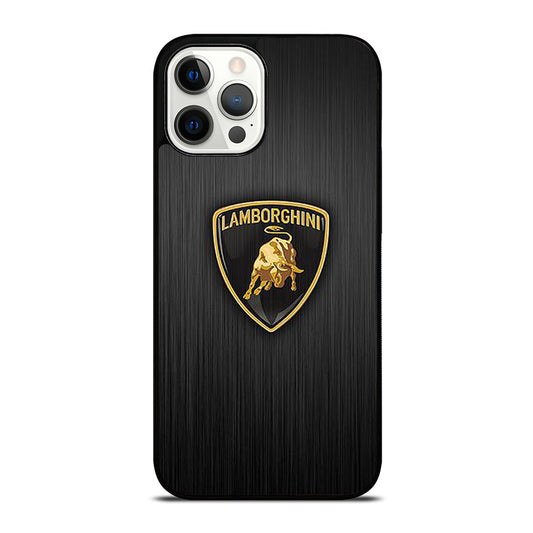 LAMBORGHINI METAL LOGO iPhone 12 Pro Max Case Cover
