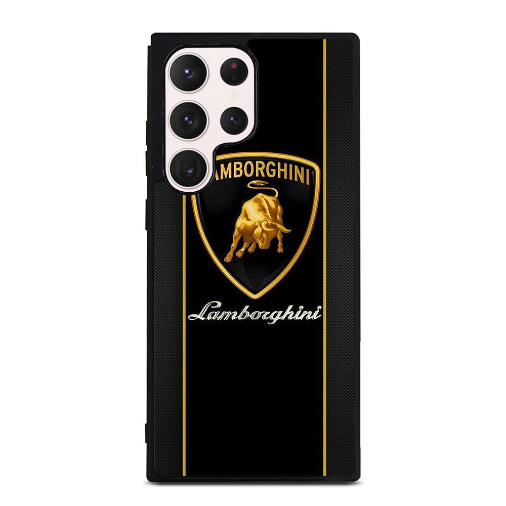 LAMBORGHINI STRIPE BLACK Samsung Galaxy S23 Ultra Case Cover