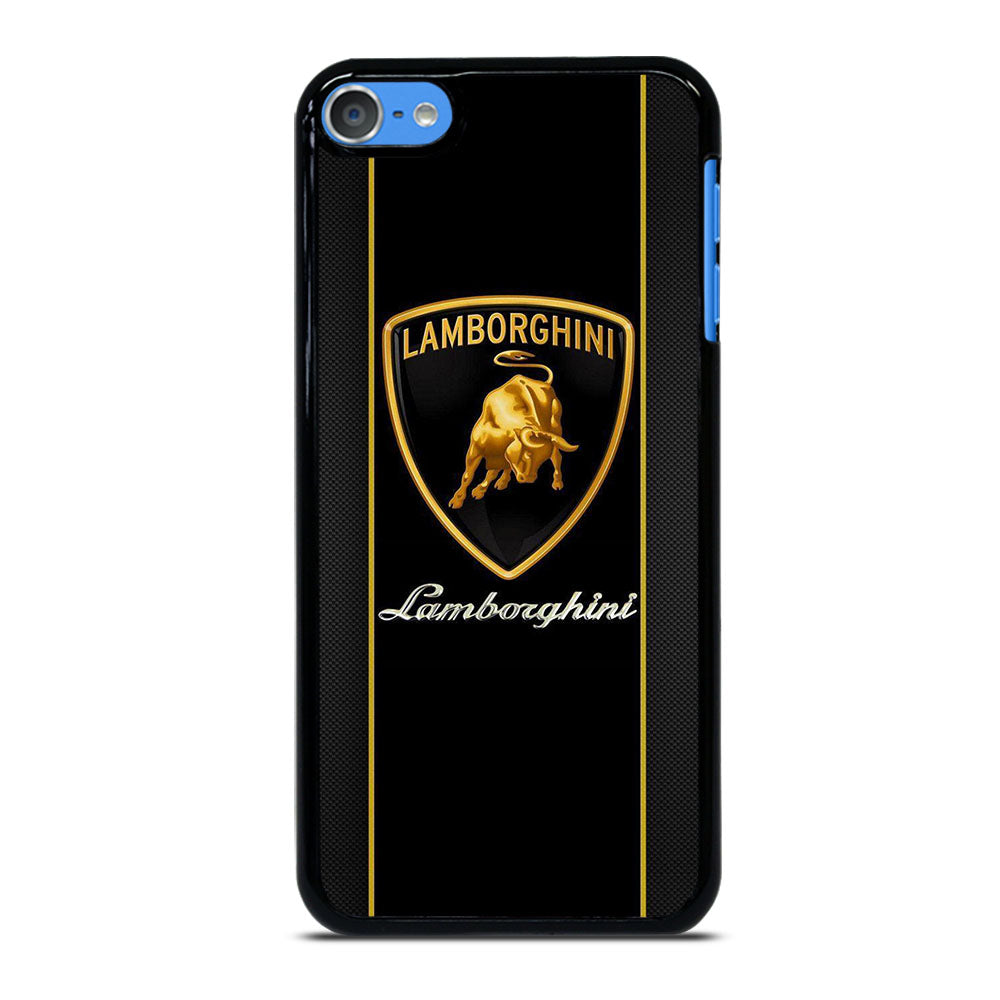 LAMBORGHINI STRIPE BLACK iPod Touch 7 Case Cover