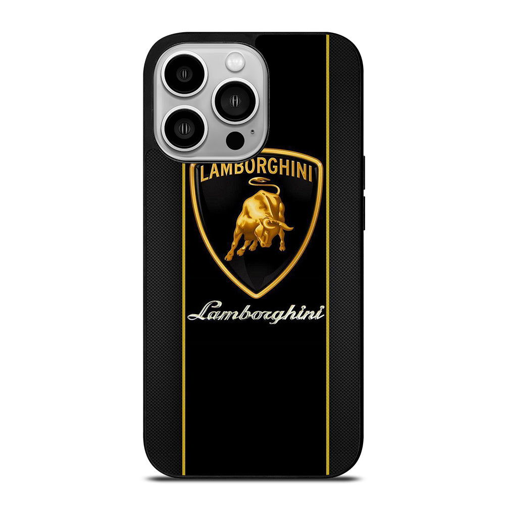 LAMBORGHINI STRIPE BLACK iPhone 14 Pro Case Cover