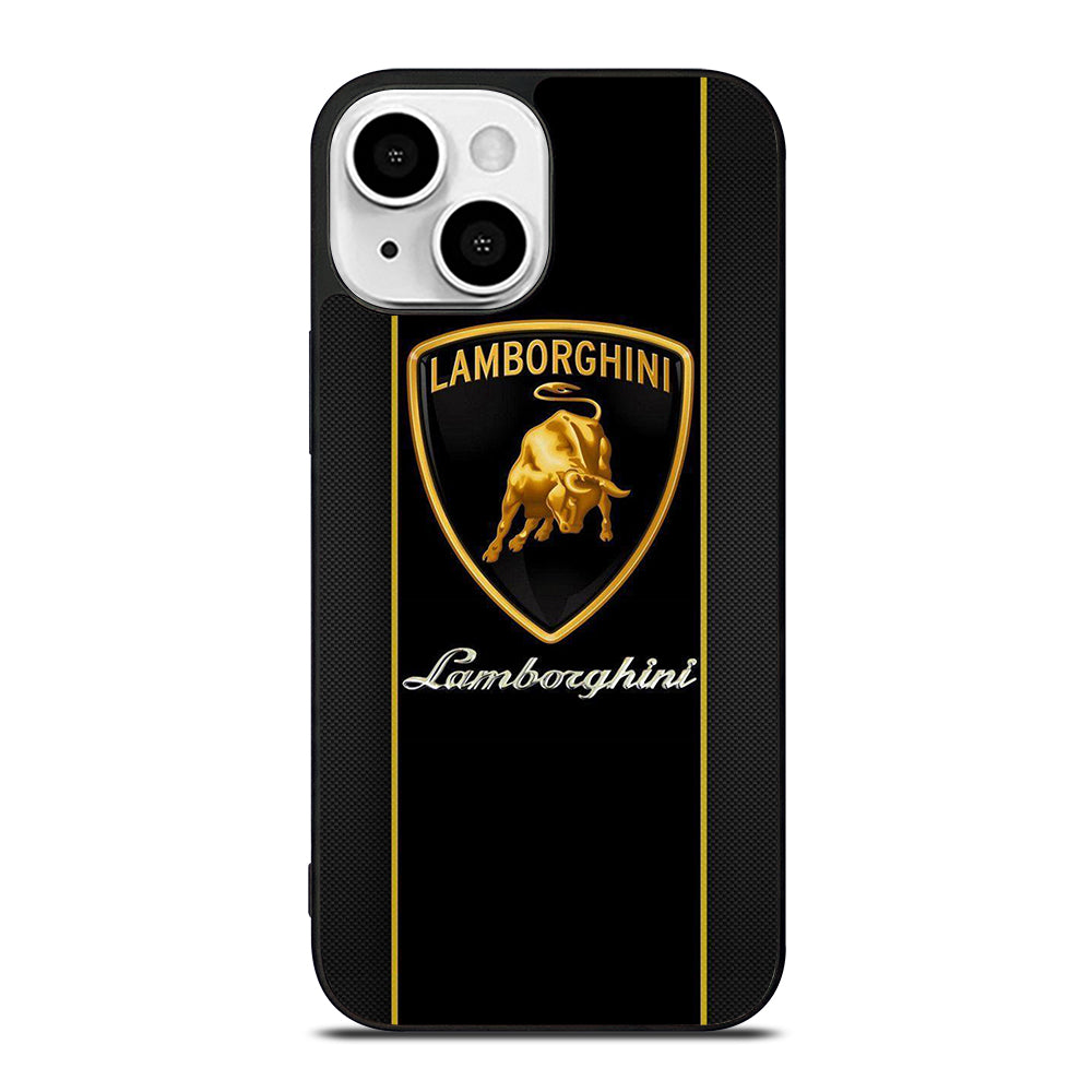 LAMBORGHINI STRIPE BLACK iPhone 13 Mini Case Cover