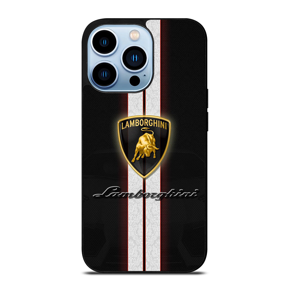 LAMBORGHINI STRIPE LOGO iPhone 13 Pro Max Case Cover