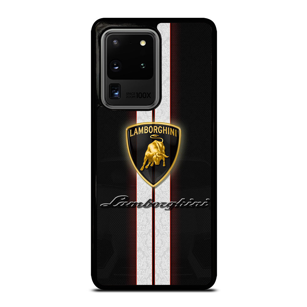 LAMBORGHINI STRIPE LOGO Samsung Galaxy S20 Ultra Case Cover