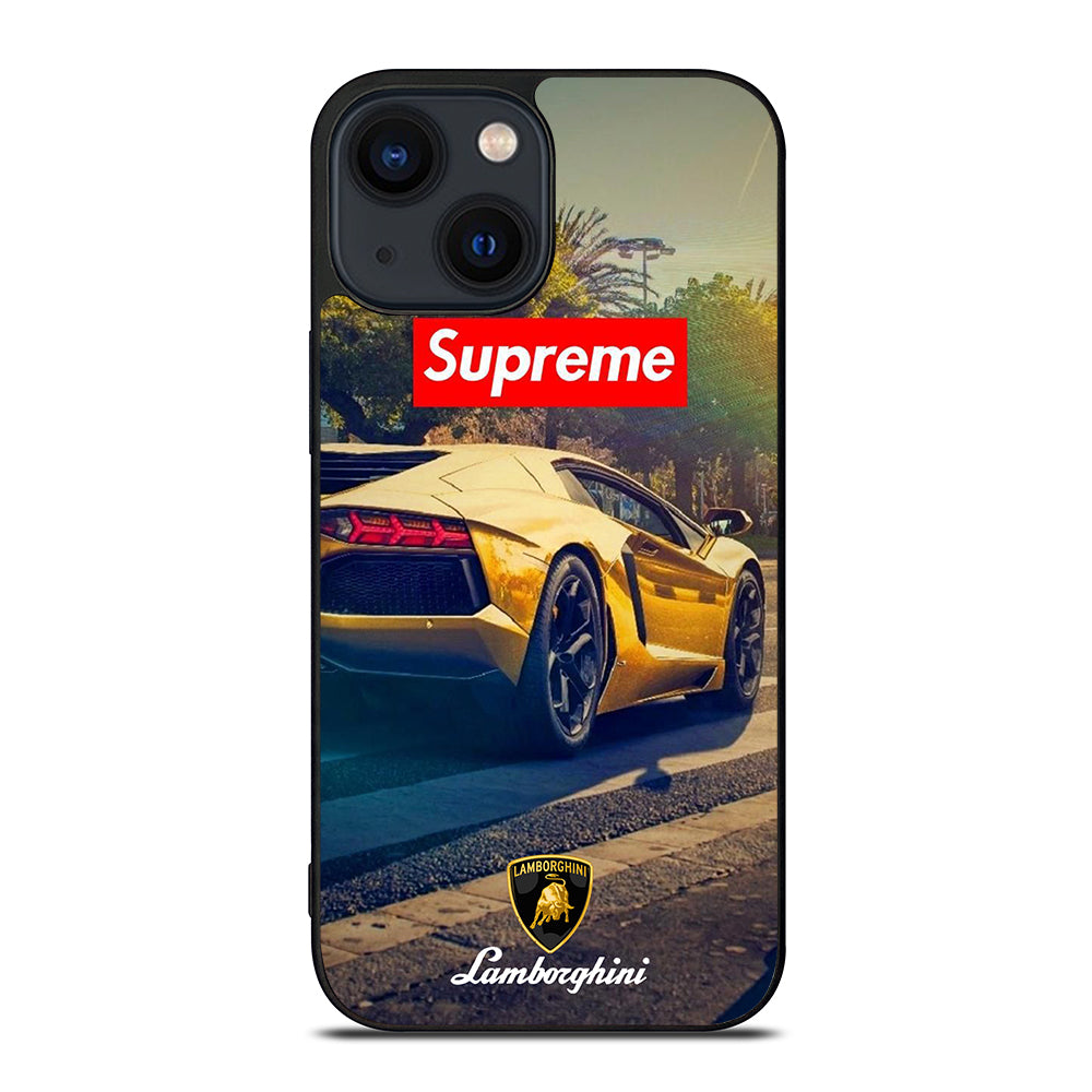 LAMBORGHINI YELLOW CAR iPhone 14 Plus Case Cover