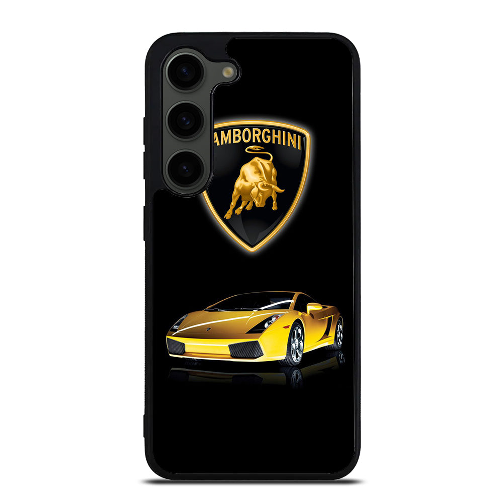 LAMBORGHINI YELLOW CAR LOGO Samsung Galaxy S23 Plus Case Cover