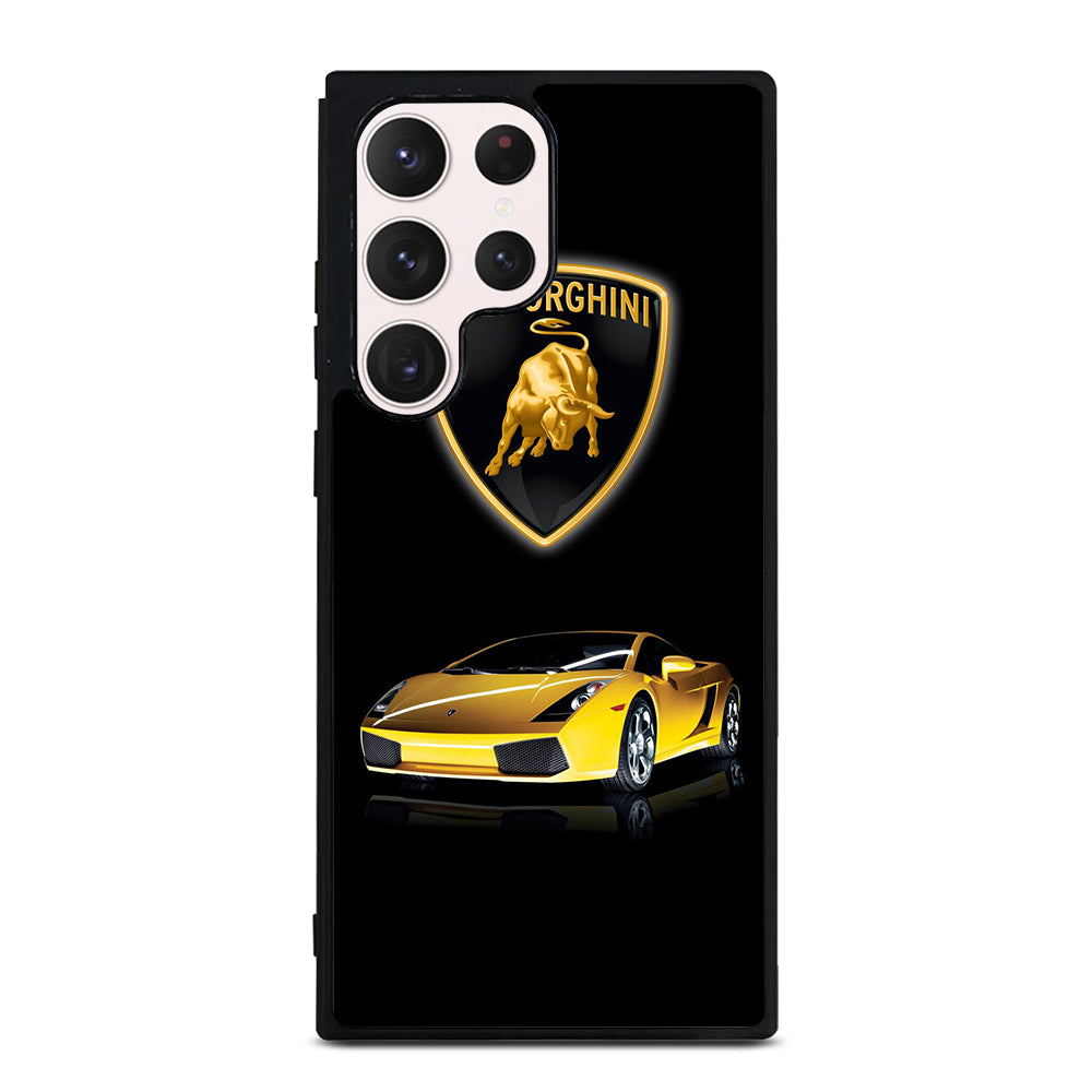 LAMBORGHINI YELLOW CAR LOGO Samsung Galaxy S23 Ultra Case Cover