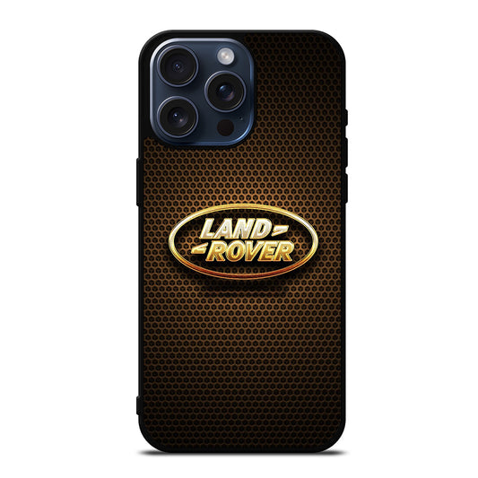 LAND ROVER GOLD LOGO iPhone 15 Pro Max Case Cover
