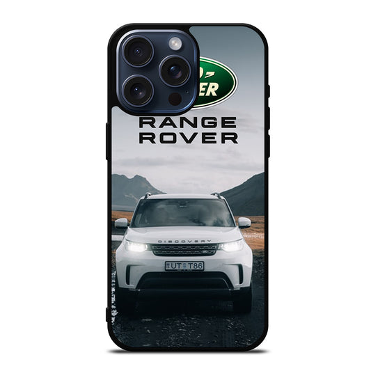 LAND ROVER WHITE CAR iPhone 15 Pro Max Case Cover