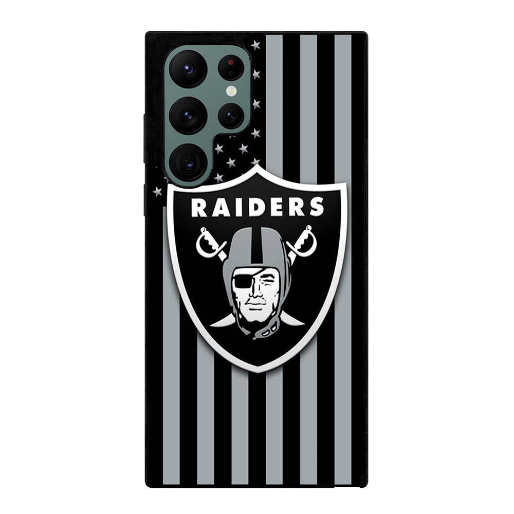 LAS VEGAS RAIDERS NFL LOGO 3 Samsung Galaxy S22 Ultra Case Cover