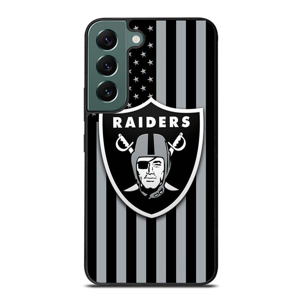 LAS VEGAS RAIDERS NFL LOGO 3 Samsung Galaxy S22 Case Cover