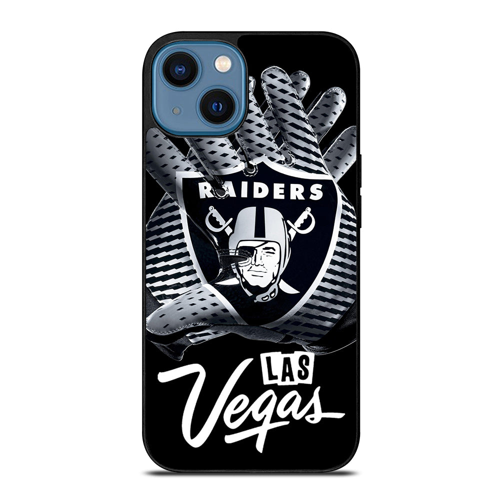 LAS VEGAS RAIDERS GLOVES iPhone 14 Case Cover