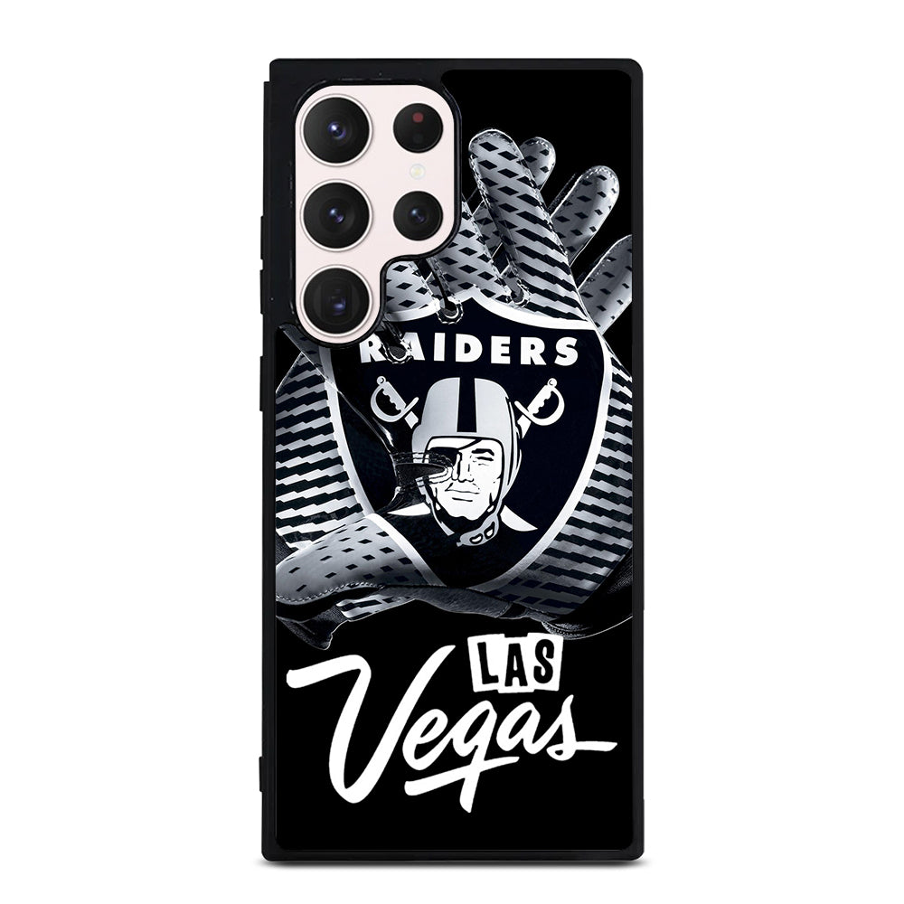 LAS VEGAS RAIDERS GLOVES Samsung Galaxy S23 Ultra Case Cover
