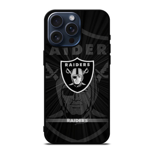 LAS VEGAS RAIDERS NFL FOOTBALL iPhone 15 Pro Max Case Cover