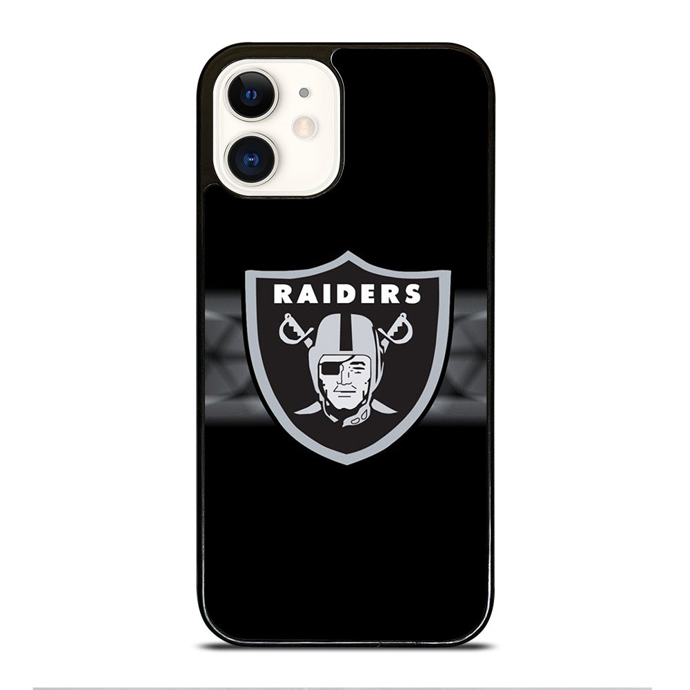 LAS VEGAS RAIDERS NFL LOGO iPhone 12 Case Cover