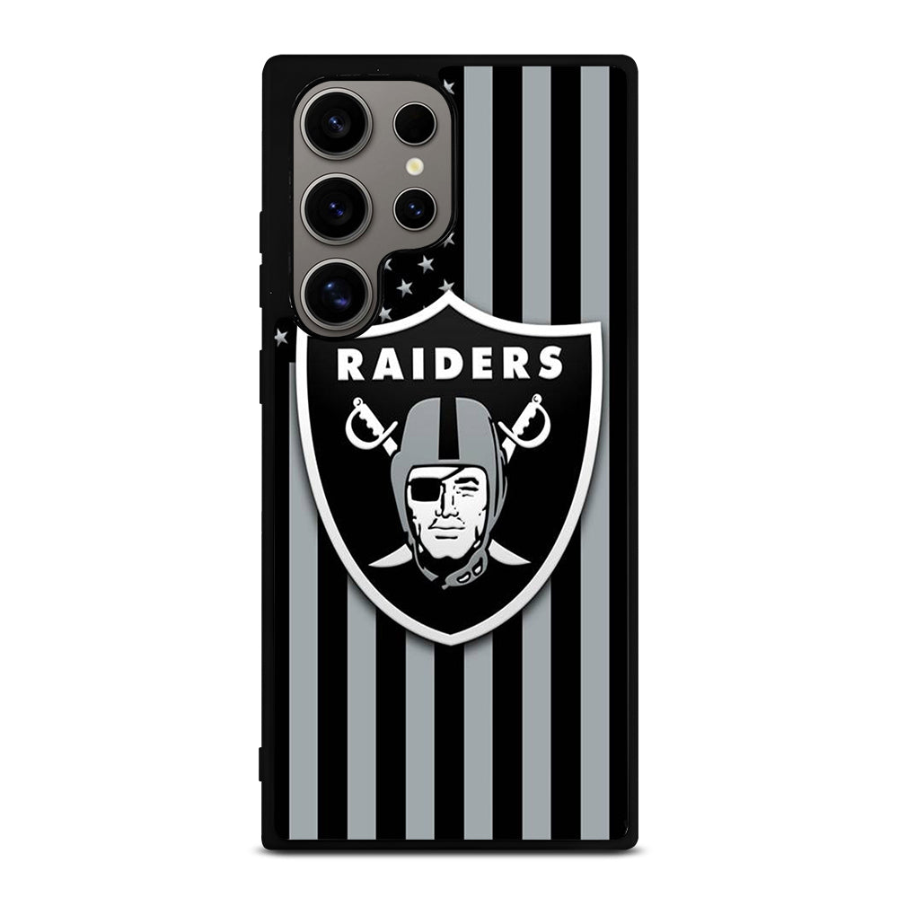 LAS VEGAS RAIDERS NFL LOGO 3 Samsung Galaxy S24 Ultra Case Cover