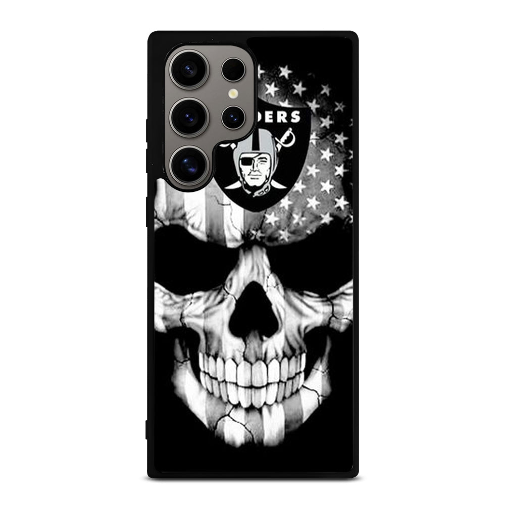 LAS VEGAS RAIDERS SKULL LOGO Samsung Galaxy S24 Ultra Case Cover