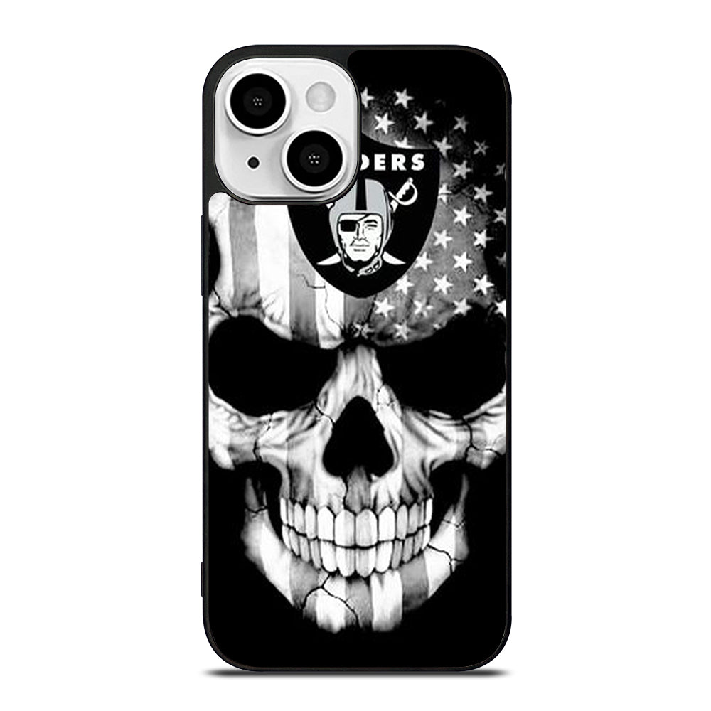 LAS VEGAS RAIDERS SKULL LOGO iPhone 13 Mini Case Cover
