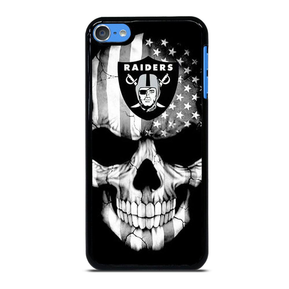 LAS VEGAS RAIDERS SKULL LOGO iPod Touch 7 Case Cover