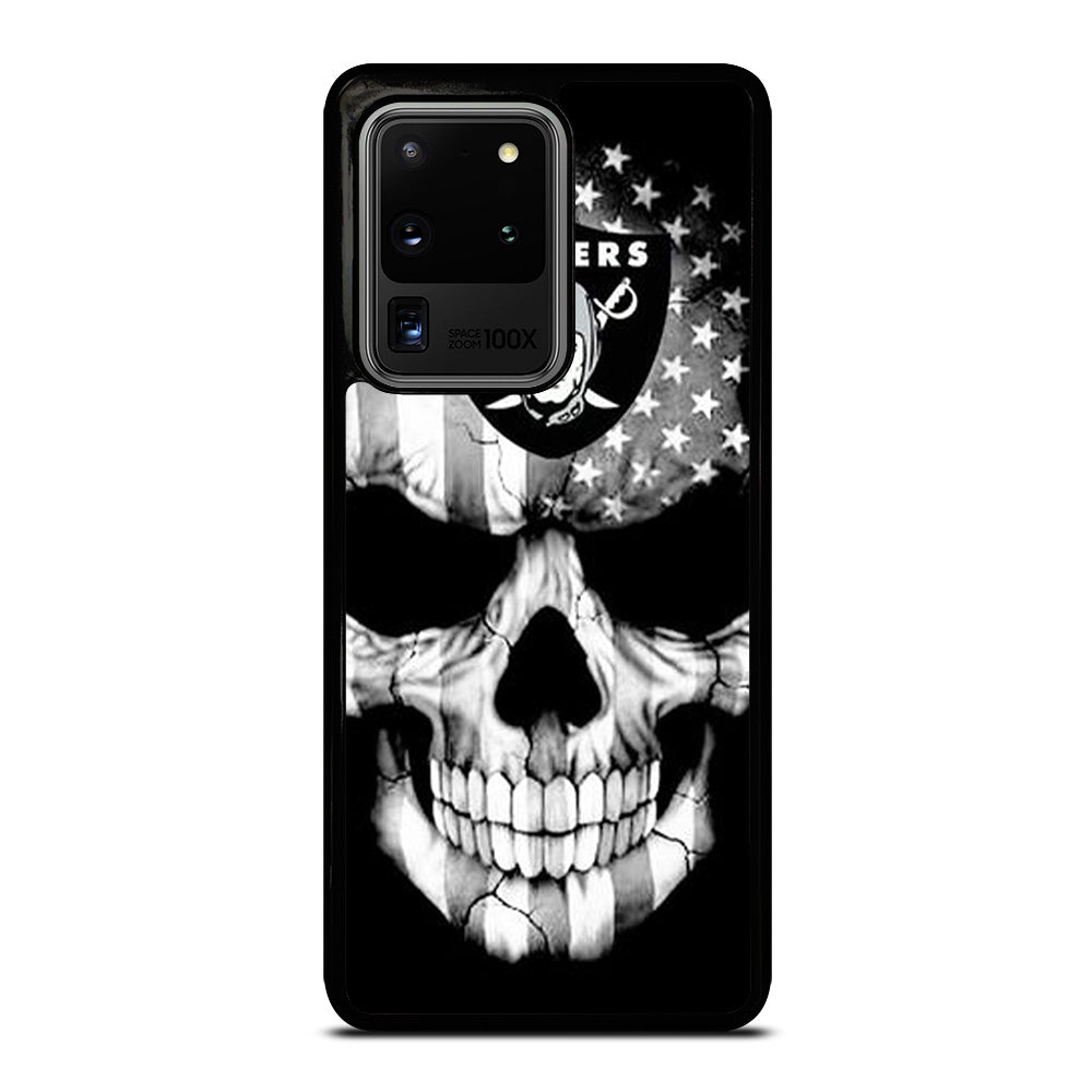 LAS VEGAS RAIDERS SKULL LOGO Samsung Galaxy S20 Ultra Case Cover