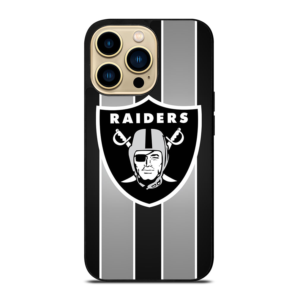 LAS VEGAS RAIDERS STRIPE iPhone 14 Pro Max Case Cover