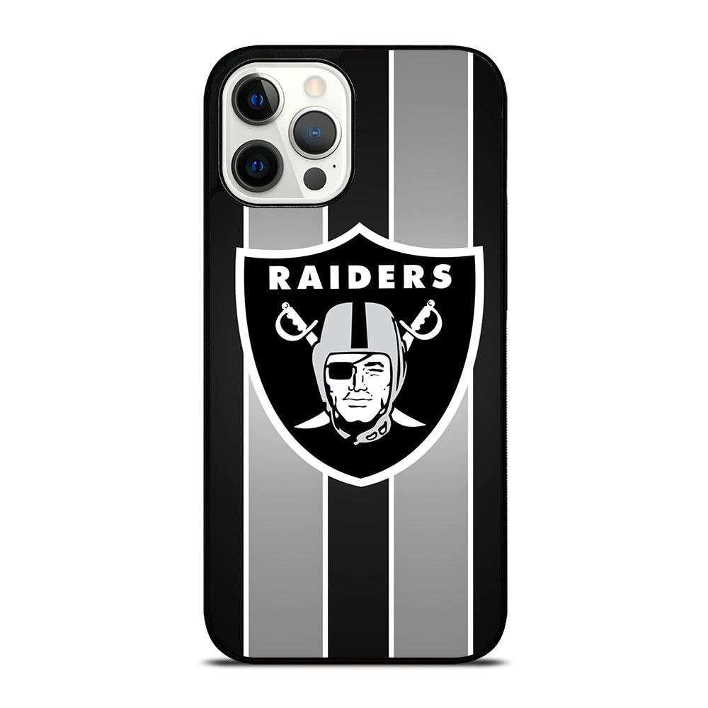 LAS VEGAS RAIDERS STRIPE iPhone 12 Pro Max Case Cover