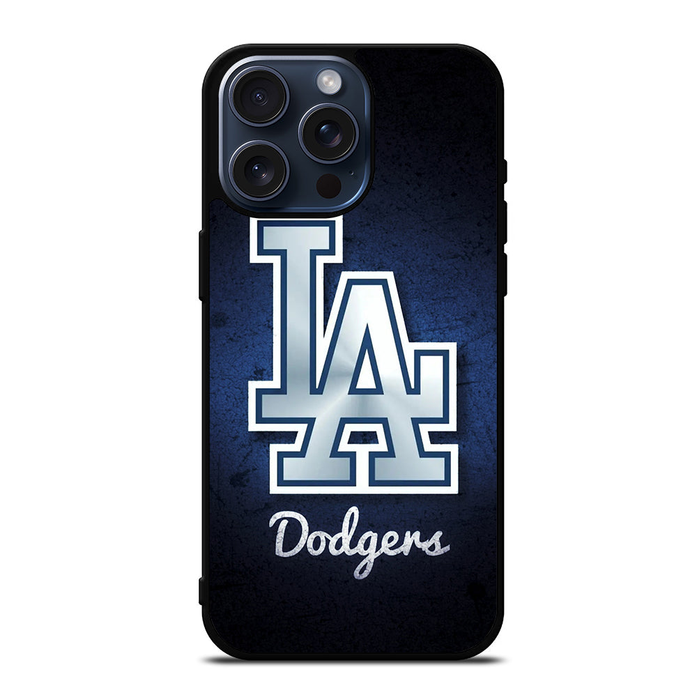 LA DODGERS BASEBALL LOGO 3 iPhone 15 Pro Max Case Cover