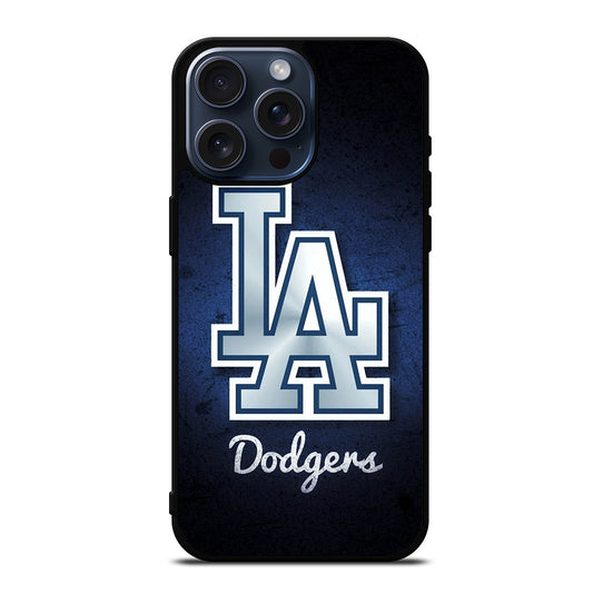 LA DODGERS BASEBALL LOGO 3 iPhone 15 Pro Max Case Cover