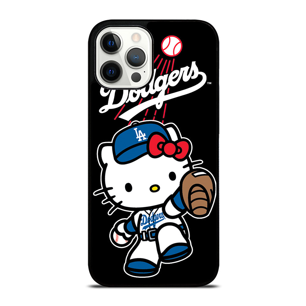 LA DODGERS HELLO KITTY MLB 2 iPhone 12 Pro Max Case Cover