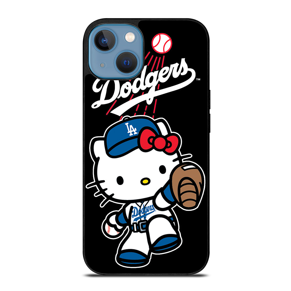 LA DODGERS HELLO KITTY MLB 2 iPhone 13 Case Cover