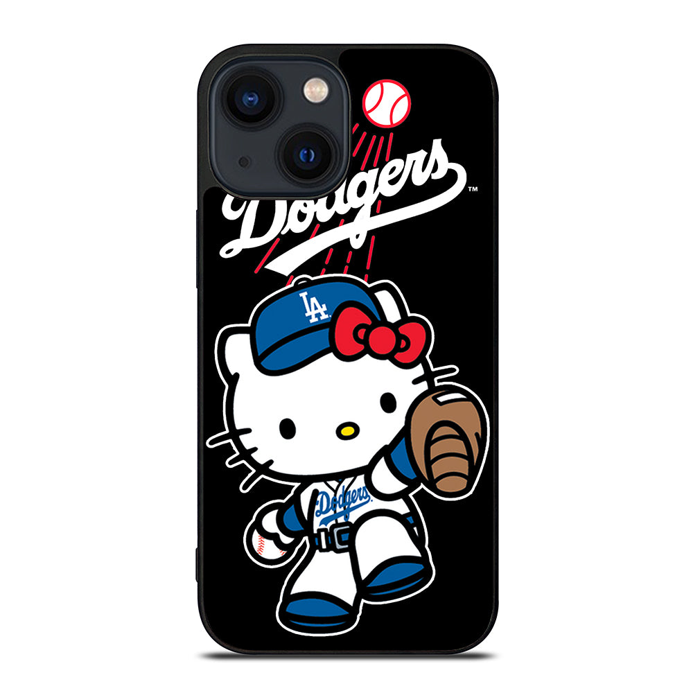 LA DODGERS HELLO KITTY MLB 2 iPhone 14 Plus Case Cover