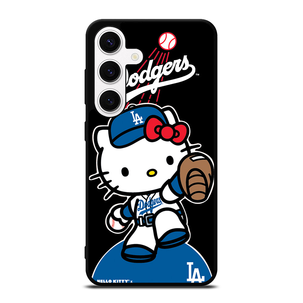 LA DODGERS HELLO KITTY MLB 3 Samsung Galaxy S24 Case Cover